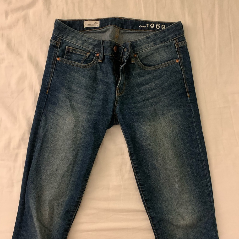 Gap “always skinny” jeans
